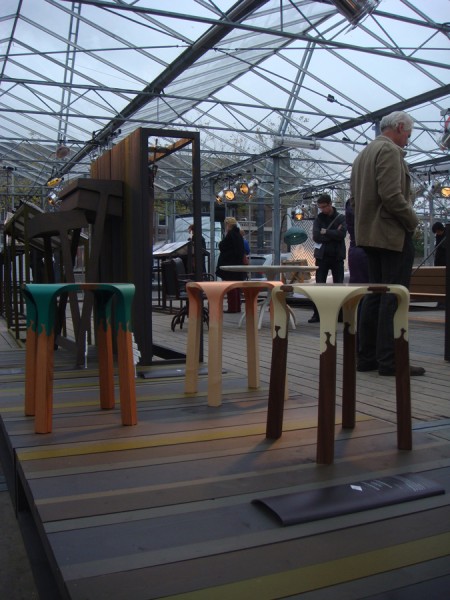 PlasticNature stools at Dutch Design Award exposition, nominated (5)