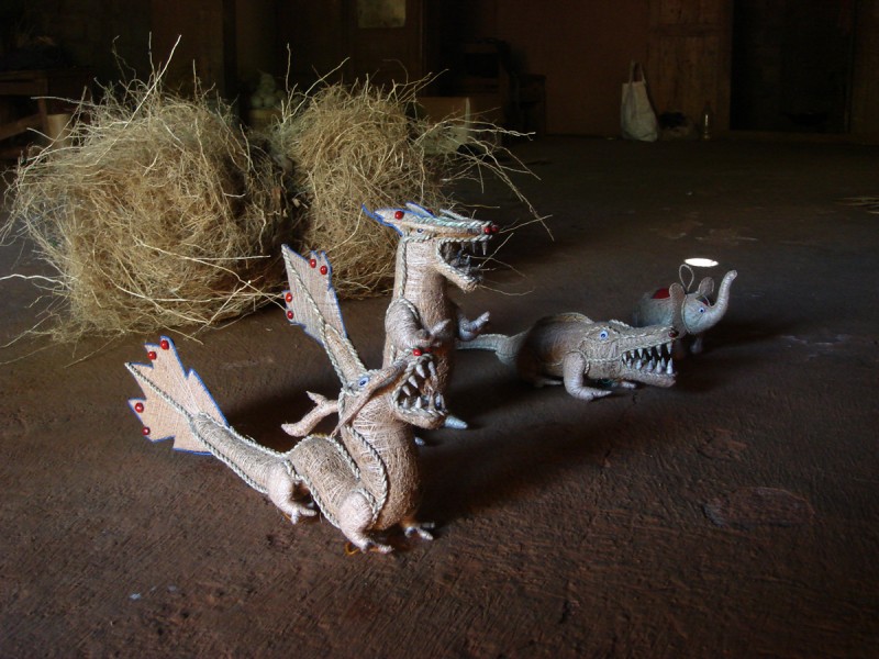 dragons, traditionally produced by the craftsmen